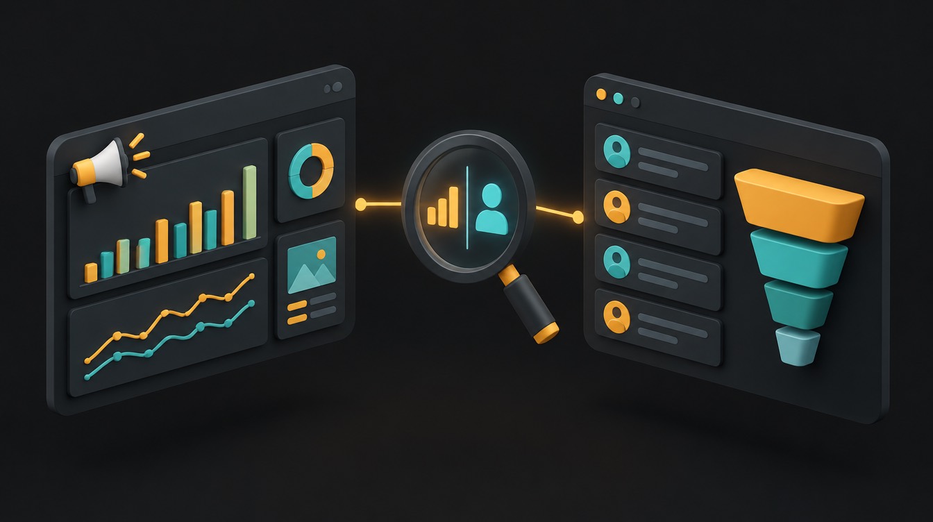 Comparing Google Ads conversions with CRM leads to check conversion tracking accuracy