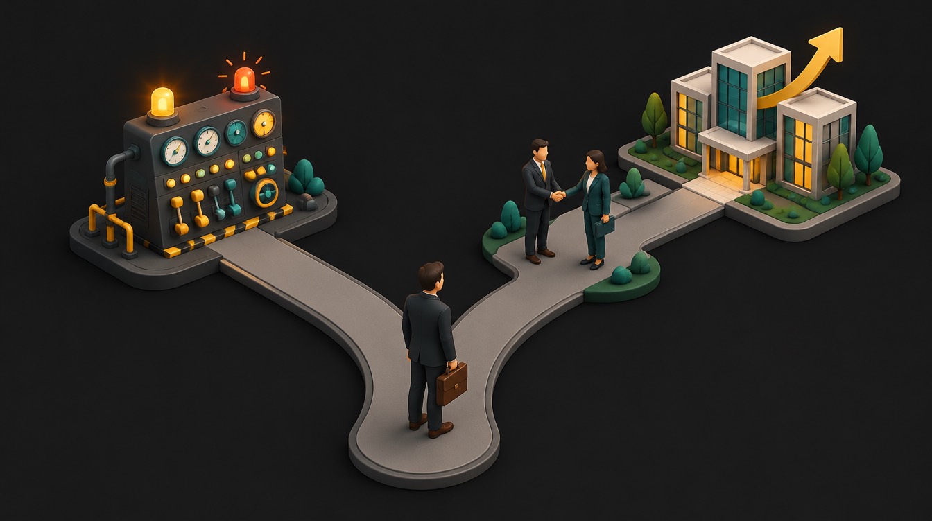 Business owner choosing between managing Google Ads themselves and hiring a Google Ads manager to grow the business